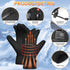Beheizte Winterhandschuhe mit 5 V 5000 mAh Akku | Touchscreen winddicht & thermisch